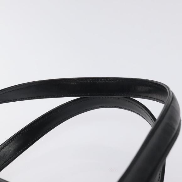 GUCCI Handbag Leather Black Gold - Picture 8 of 13